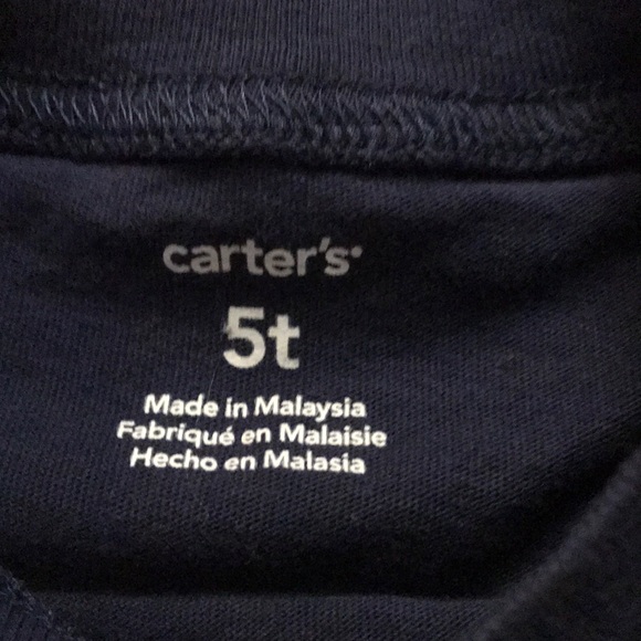 Carter’s 5T tee shirt - Picture 2 of 2